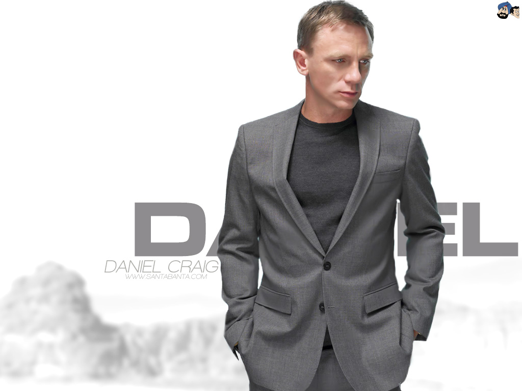 Daniel Craig - Daniel Craig In Grey Suit - HD Wallpaper 