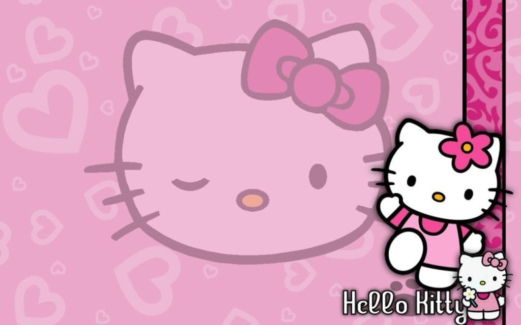 Background Hello Kitty - HD Wallpaper 