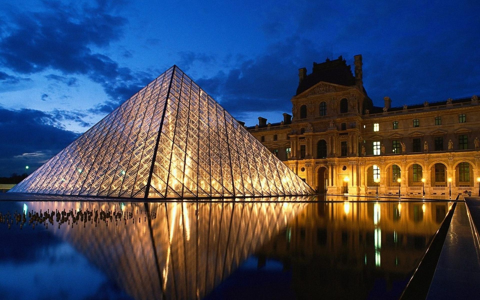 Download Wallpaper Paris, France, Eiffel Tower New - Paris Monuments At Night - HD Wallpaper 