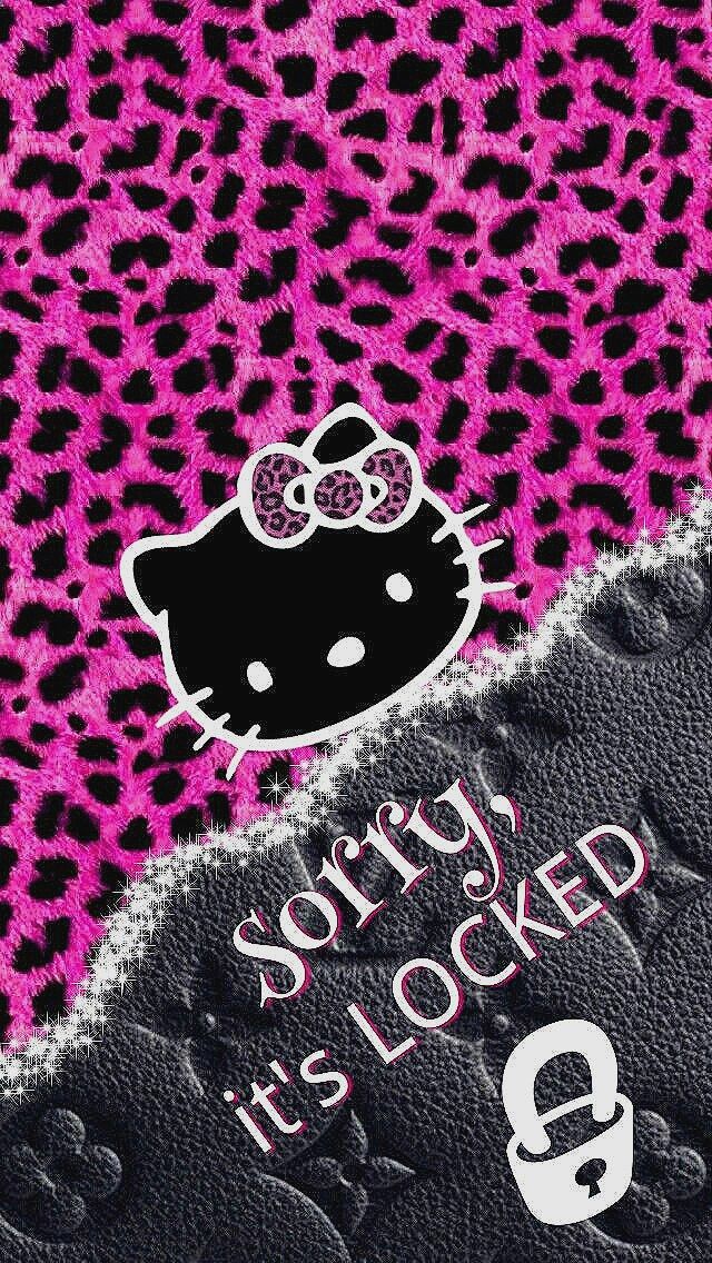 Lock Screen Hello Kitty Wallpaper For Iphone - HD Wallpaper 