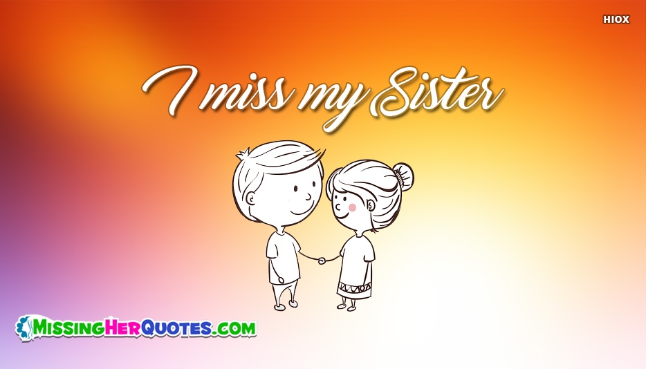 I Miss You Sister Images - Miss You My Sister - HD Wallpaper 