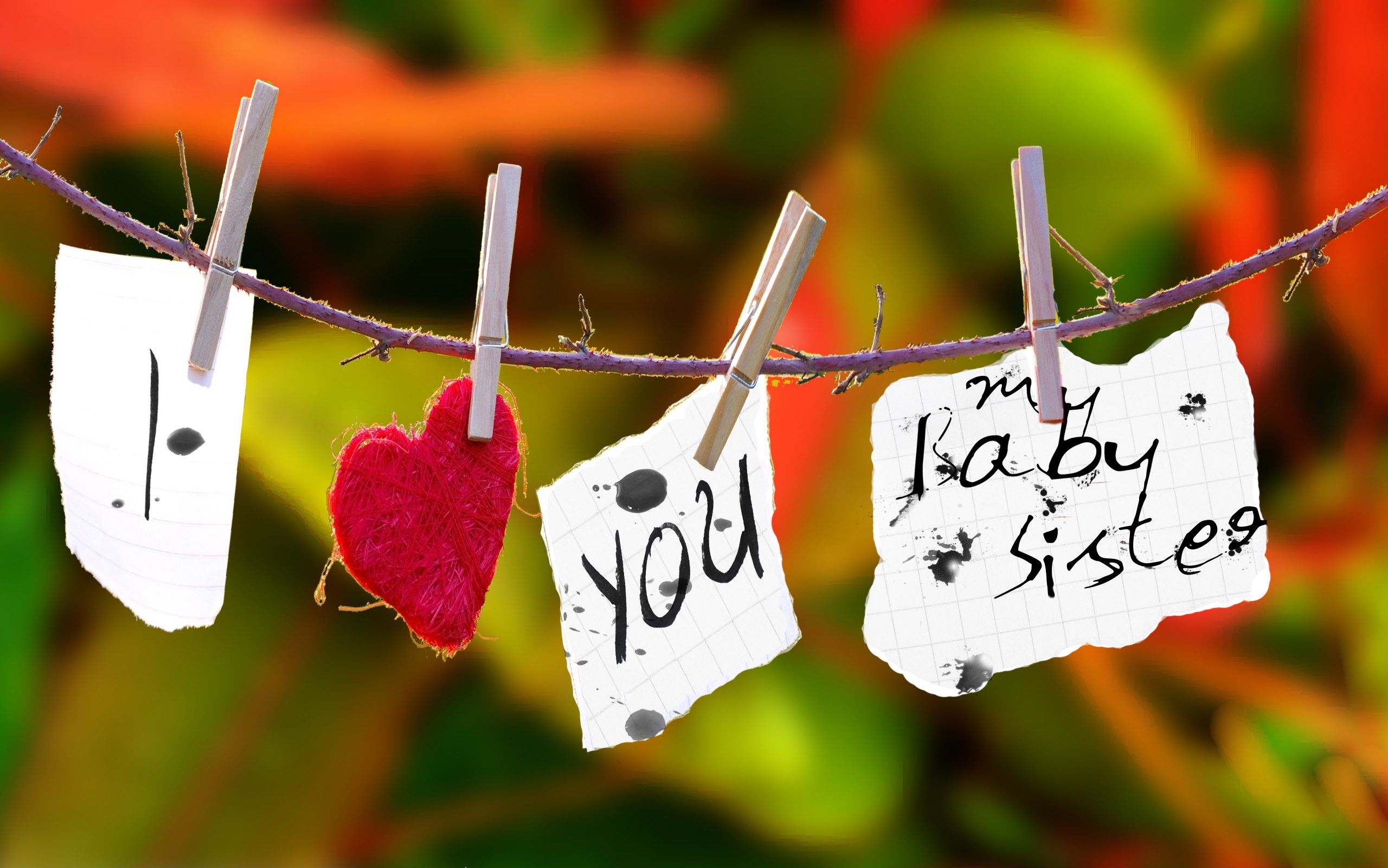 I Love My Sister Hd Wallpaper 
 Data-src - Wallpaper - HD Wallpaper 