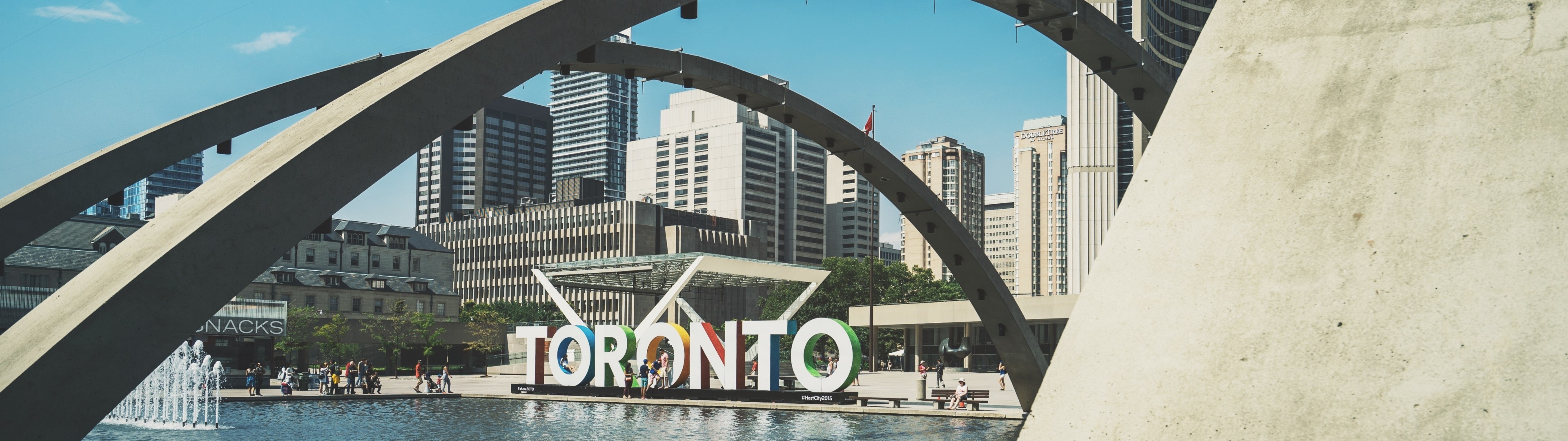 Canada, Toronto, Ontario, Buildings, Architectures, - Hd Wallpaper For Imac Canada - HD Wallpaper 