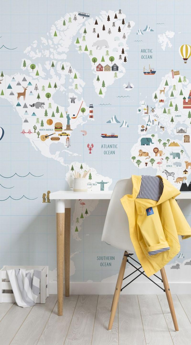 Fun Wallpaper For Walls - Girl Bedroom Wallpaper Ideas - HD Wallpaper 
