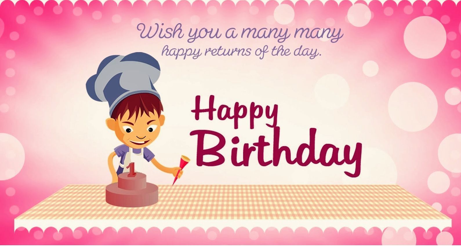 Birthday Greetings Cards Download - HD Wallpaper 
