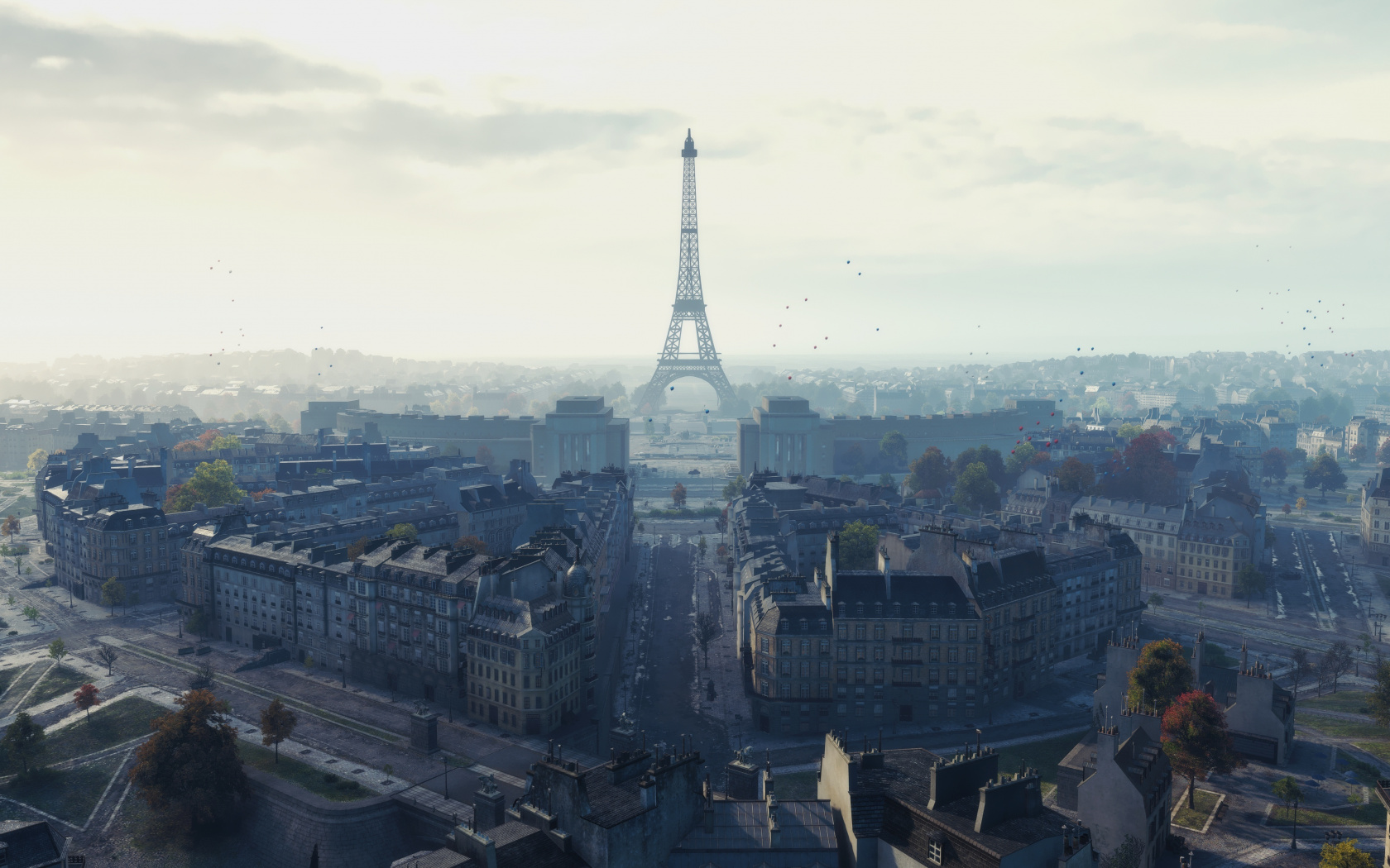 Paris, City, World Of Tanks, Video Game, Eiffel Tower, - World Of Tanks - HD Wallpaper 