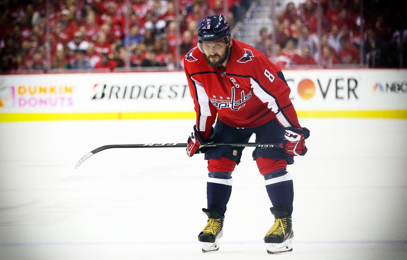 Photo Wallpaper The Game, Ice, Washington, Ice, Washington, - Alexander Ovechkin - HD Wallpaper 