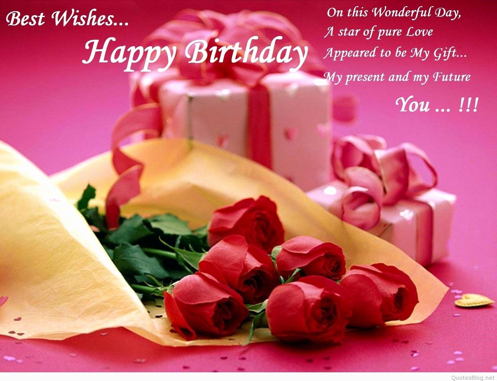 Best Wish For Happy Birthday - HD Wallpaper 