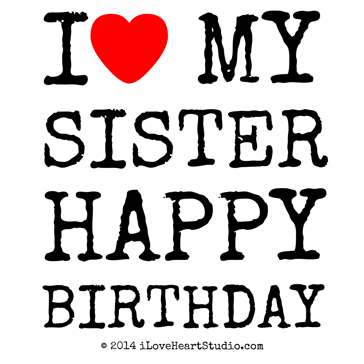 I Love My Sister Wallpaper - Heart - HD Wallpaper 