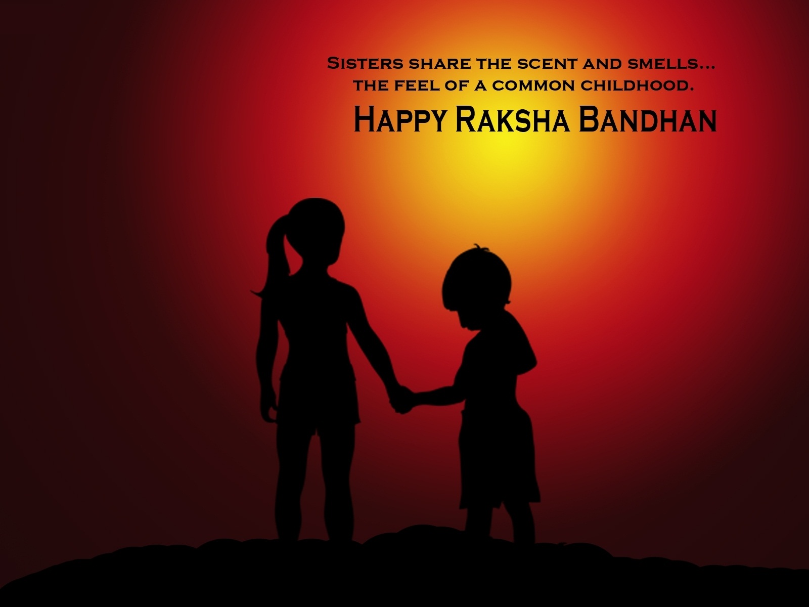 Brother And Sister Raksha Bandhan - Brother And Sister Clipart - 1600x1200  Wallpaper 