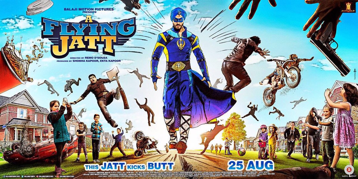 Flying Jatt Movie Hd - HD Wallpaper 