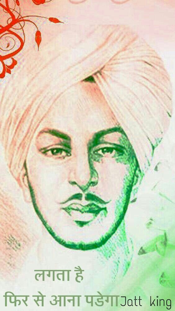 Lagta Hai Phir Aana Padega Bhagat Singh - HD Wallpaper 