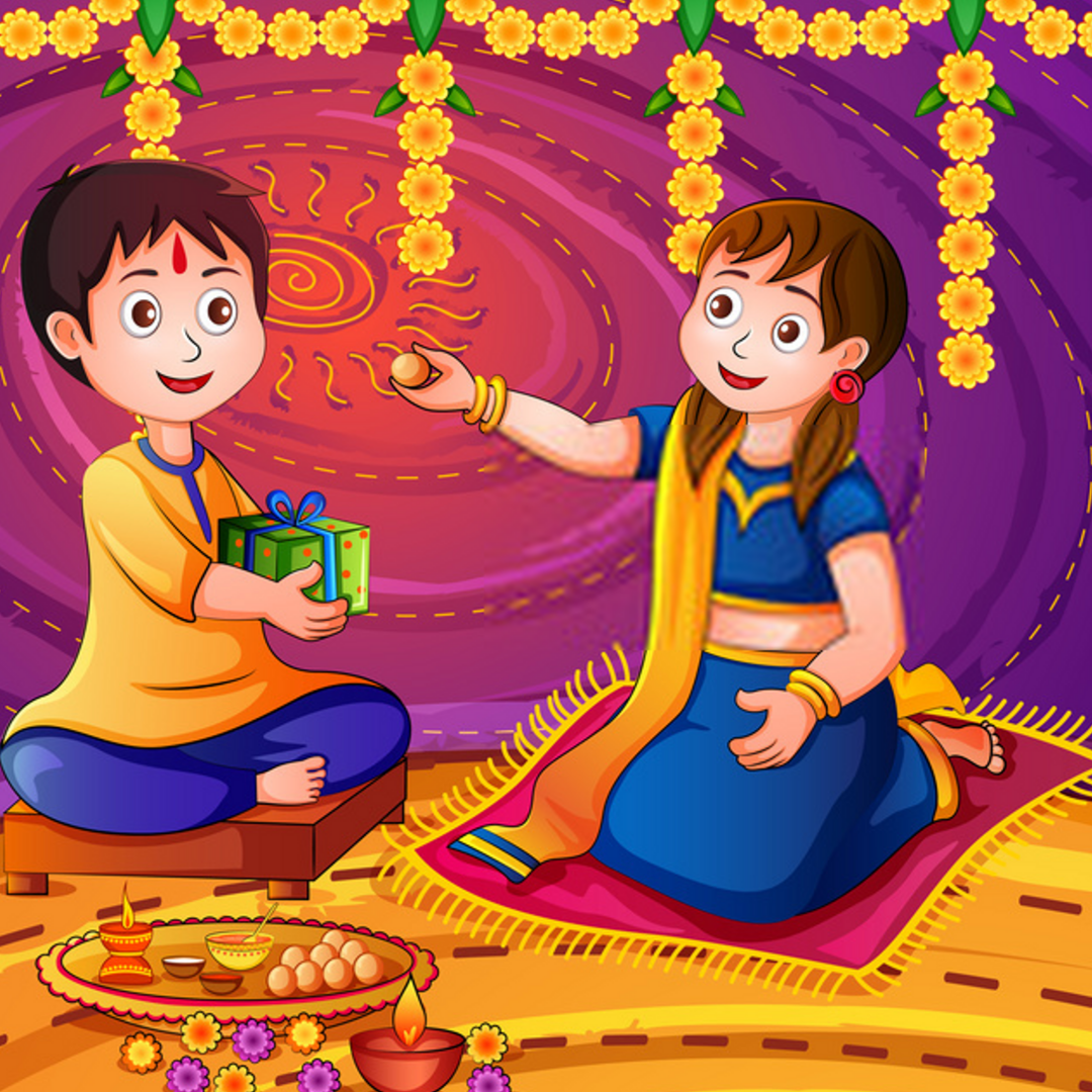 Happy Bhai Dooj Hd Images For Brother Sister - Bhai Dooj Rangoli Designs - HD Wallpaper 