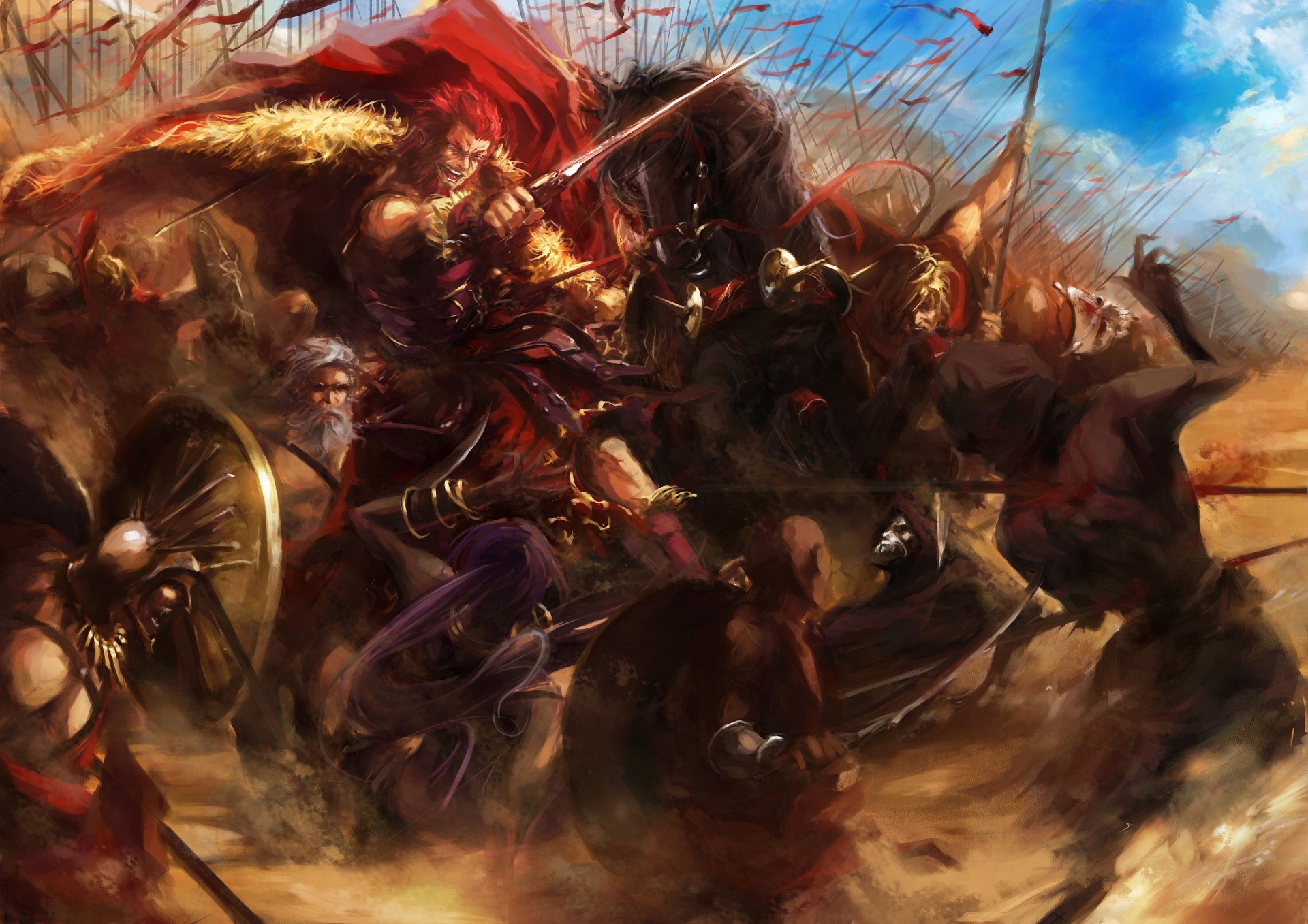 Fate Zero Rider Fanart - HD Wallpaper 