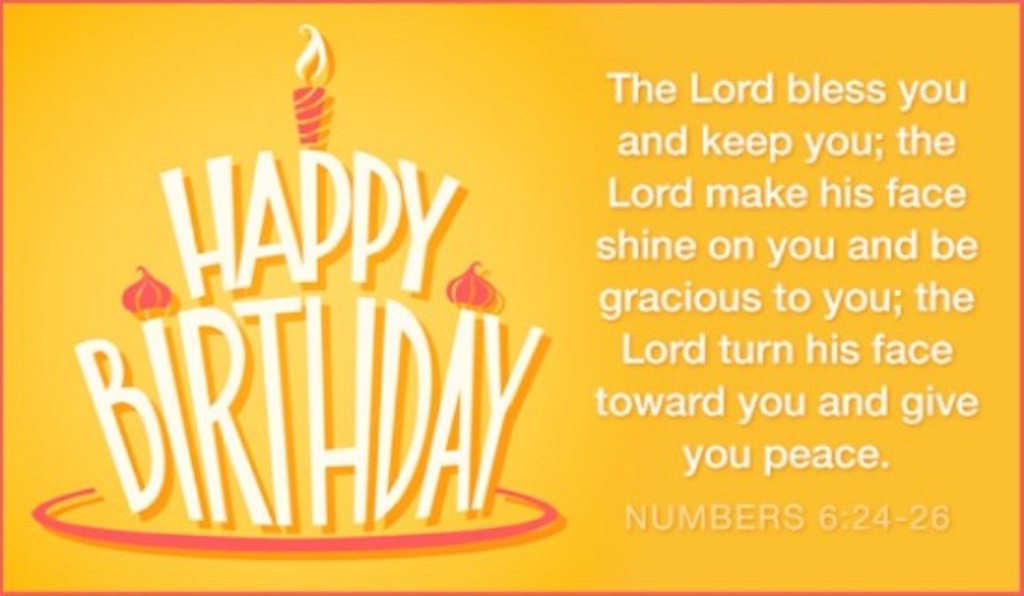 Happy Birthday Message From Bible - HD Wallpaper 