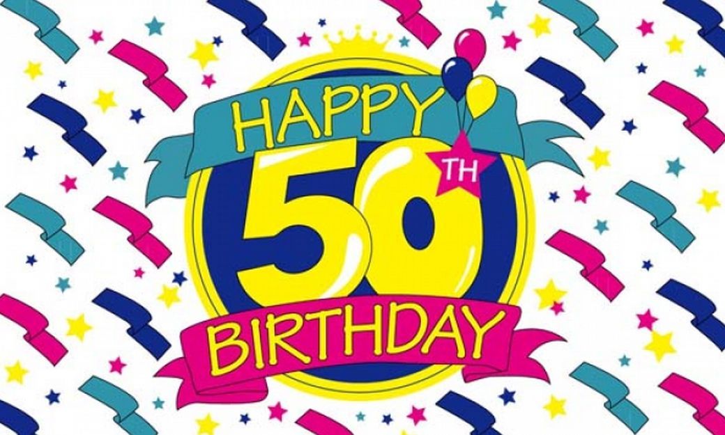 Happy 50th Birthday - 40th Birthday Clip Art - HD Wallpaper 