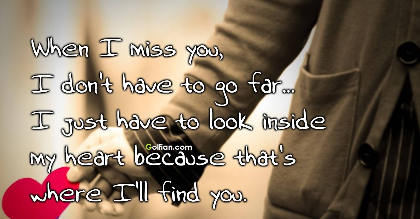 Miss quotes i sad u Romantic 30