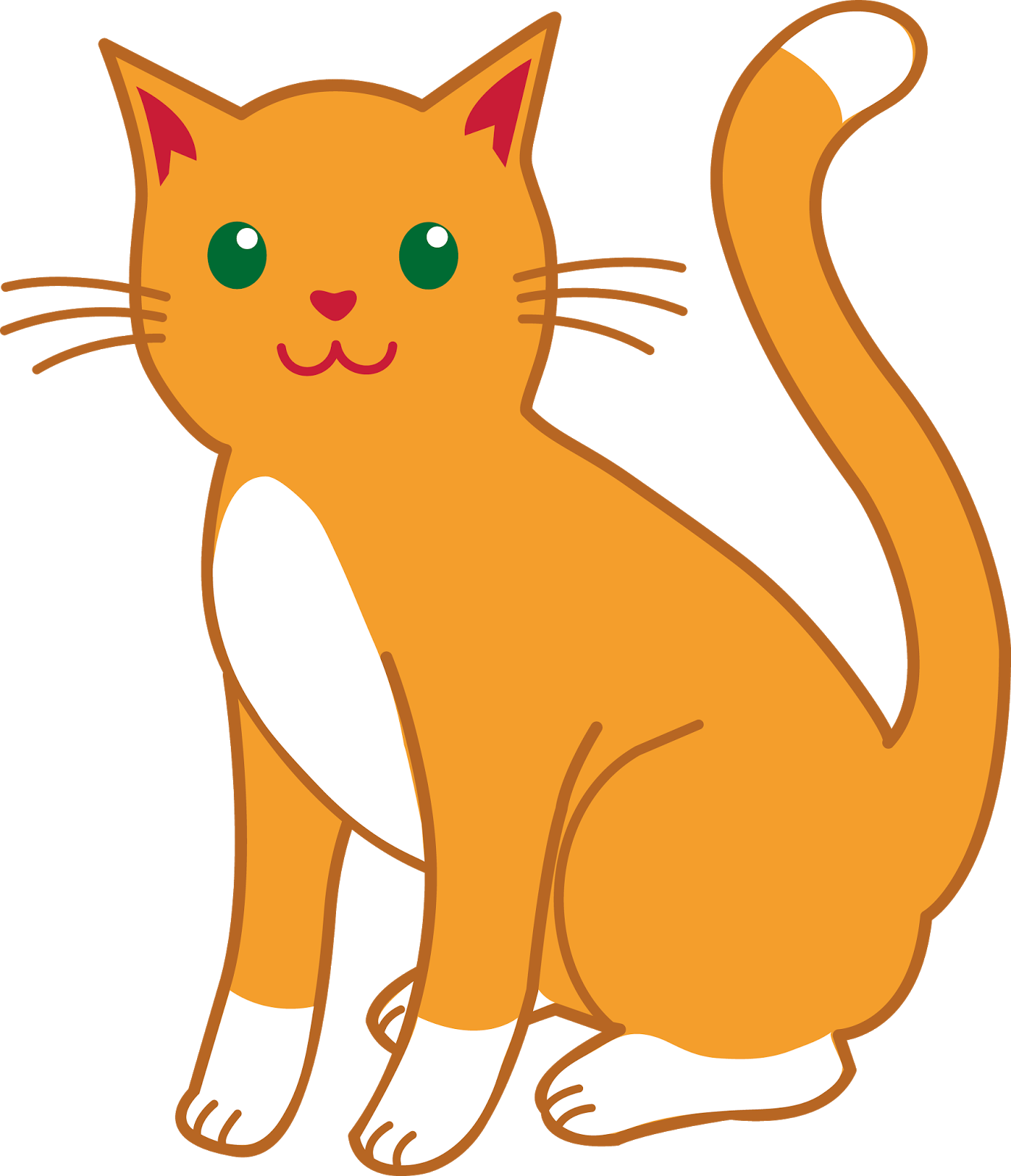 Thumb Image - Cartoon Transparent Background Cat Png - HD Wallpaper 