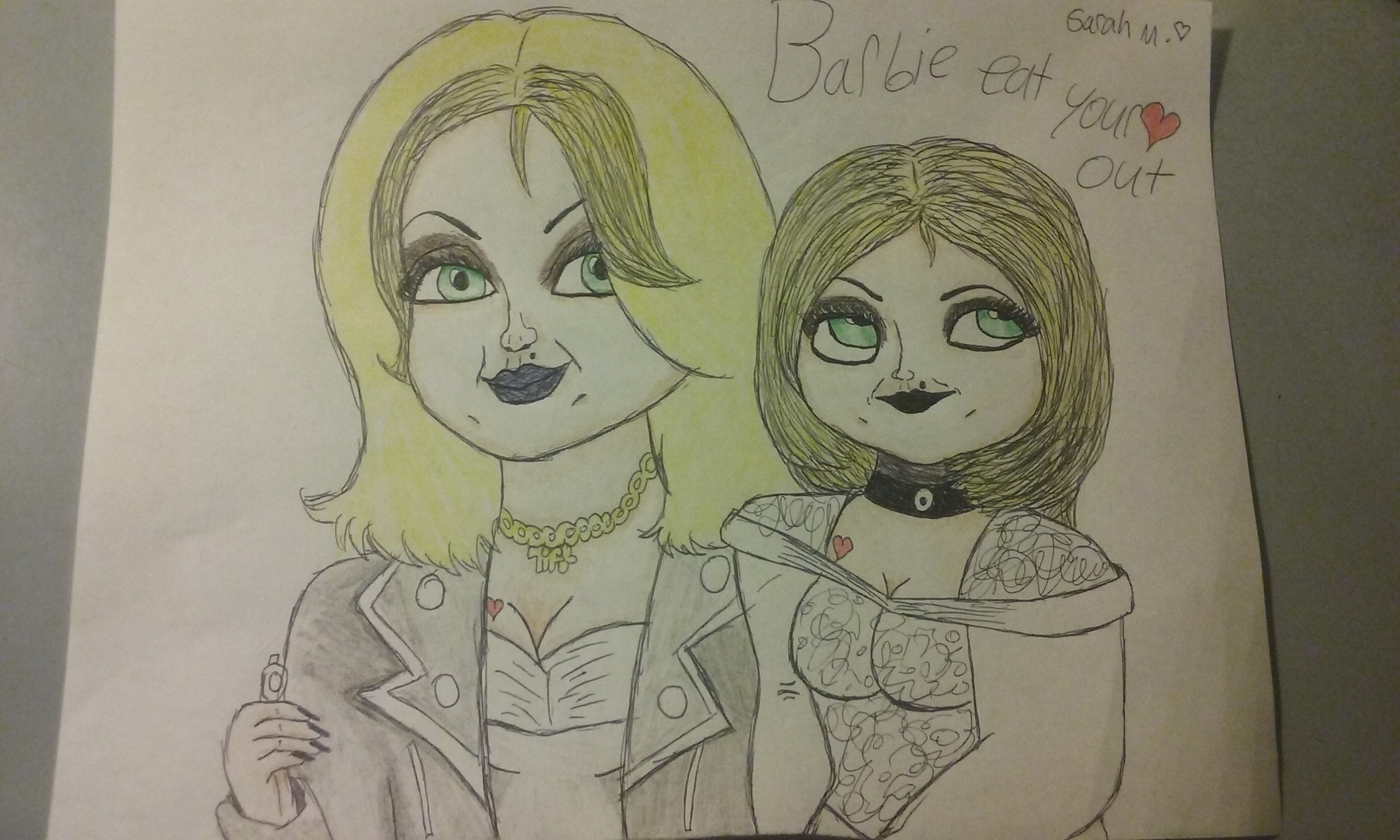 Bride Of Chucky Images 14657852872061159819708 Hd Wallpaper - Sketch - HD Wallpaper 