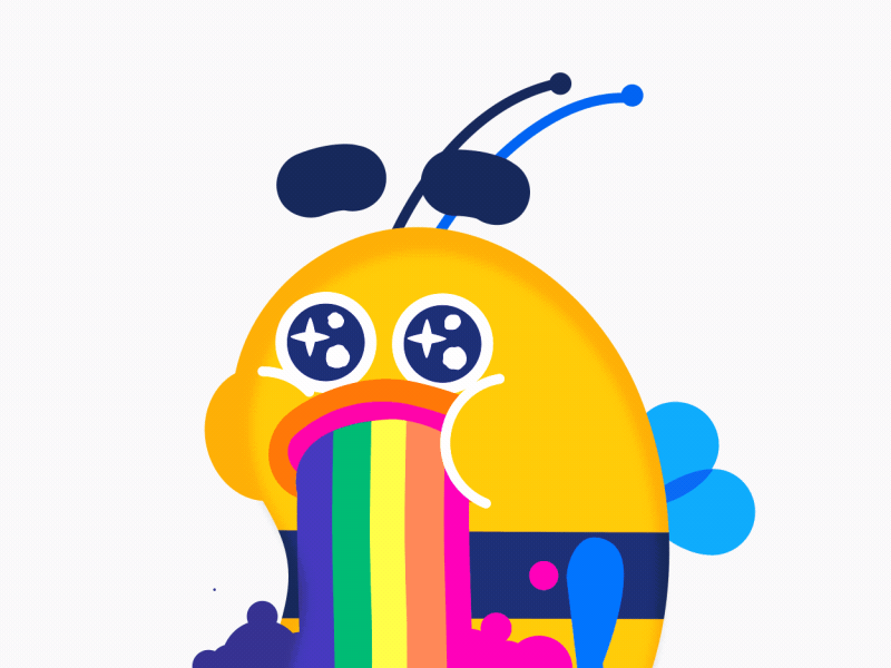 Zzz, Zzz Gifs - Buzzy Bee Animated - HD Wallpaper 