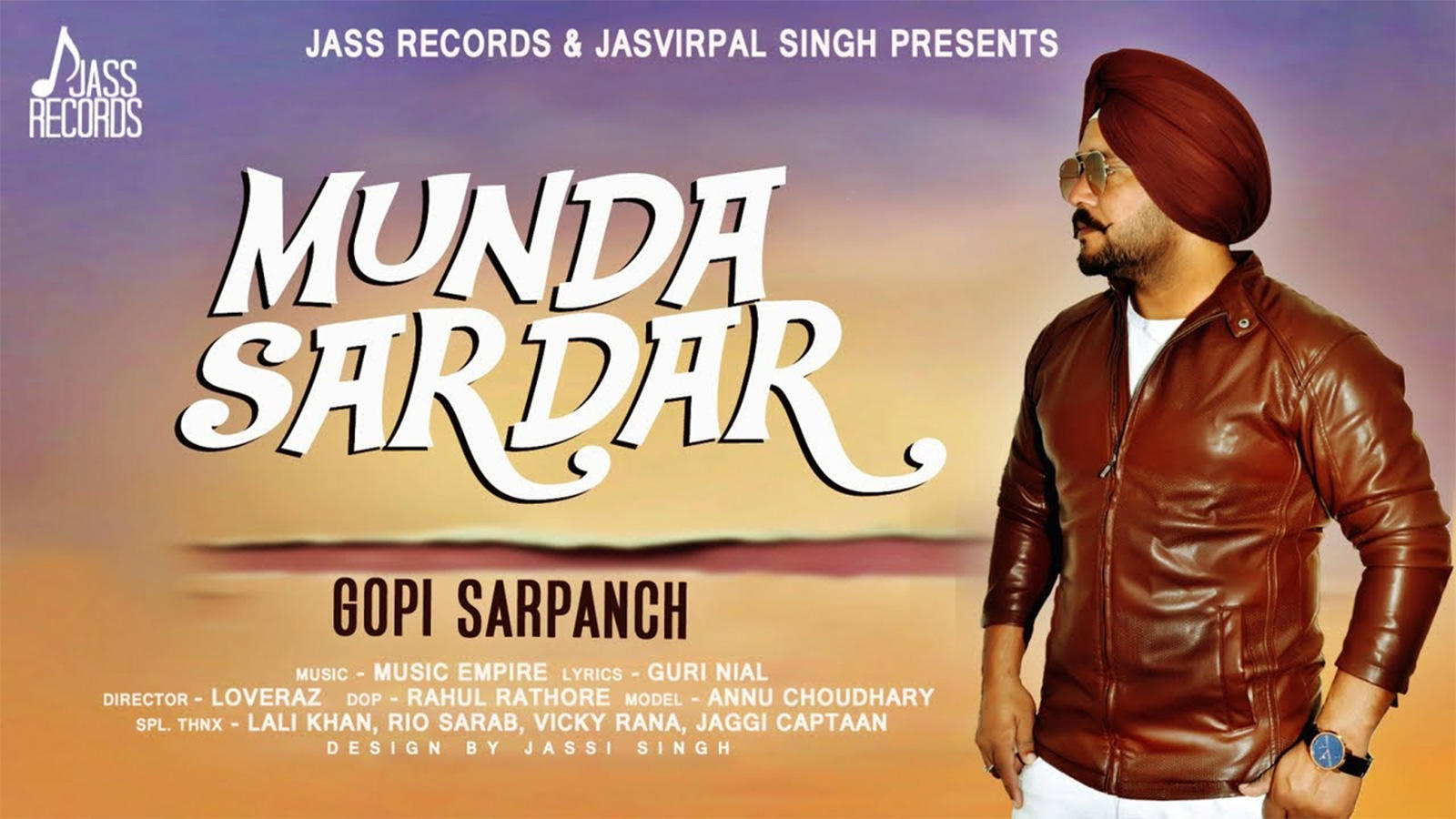 Munda Sardar Gopi Sarpanch - 1600x900 Wallpaper 