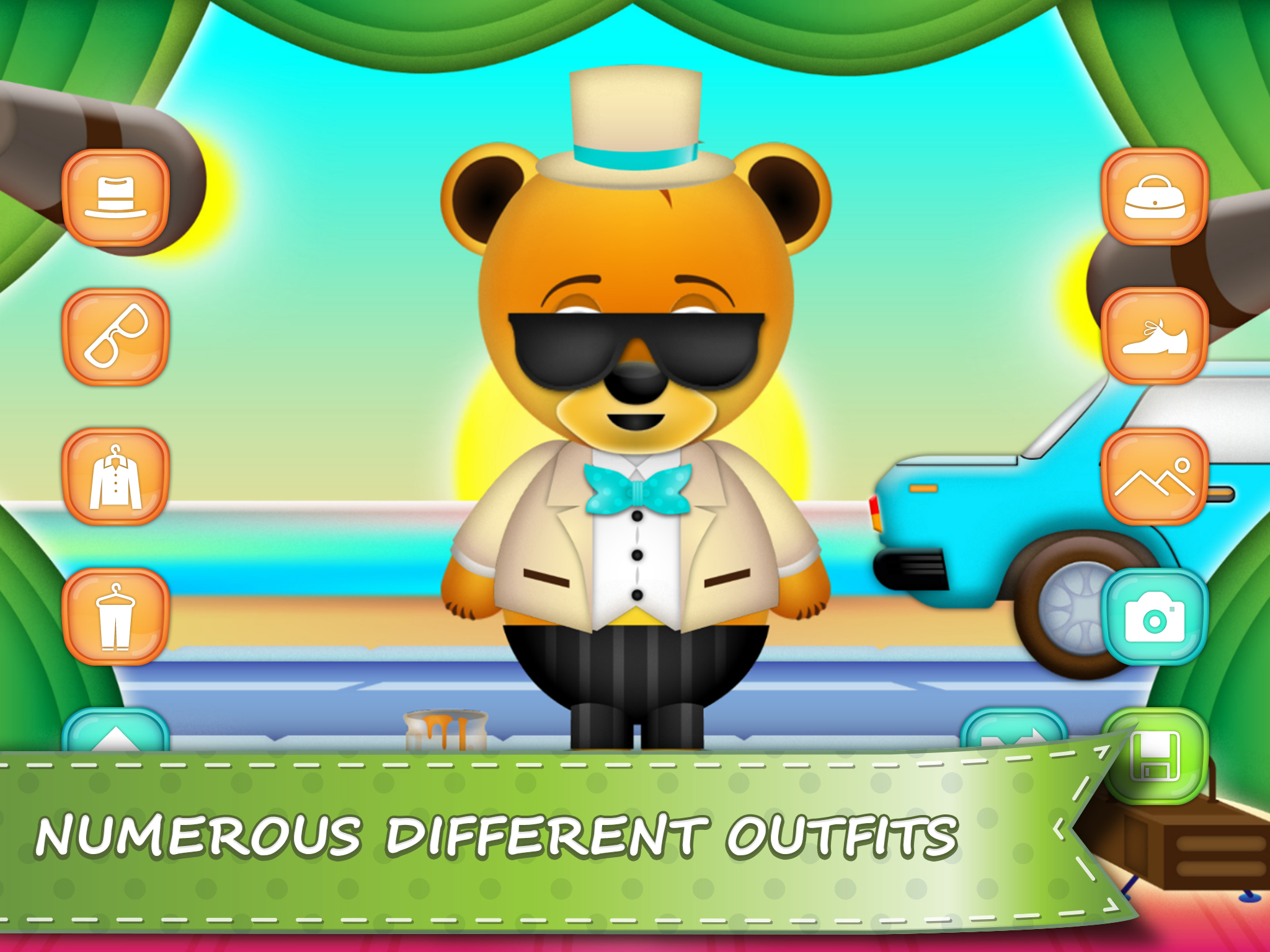 Gentleman Teddy Beruang - Dress A Bear Game - HD Wallpaper 