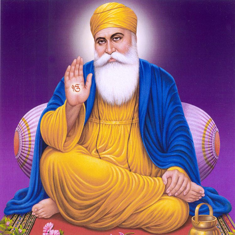 Guru Nanak Sikh Gurus - HD Wallpaper 