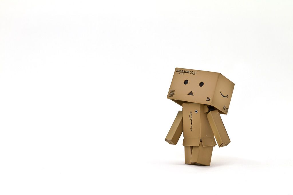 Danbo Wallpaper For Desktop - Danbo White Background - HD Wallpaper 