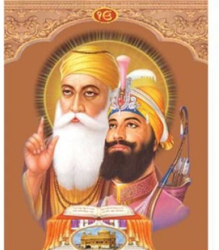 Guru Nanak Dev Ji Wallpapers 3d - Guru Nanak In 3d - 729x832 Wallpaper -  