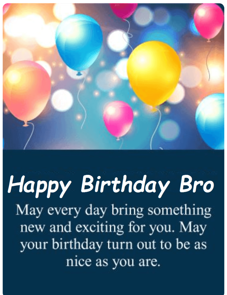 Happy Birthday Wishes Images For Brother - Bro Birthday Wishes For Brother - HD Wallpaper 