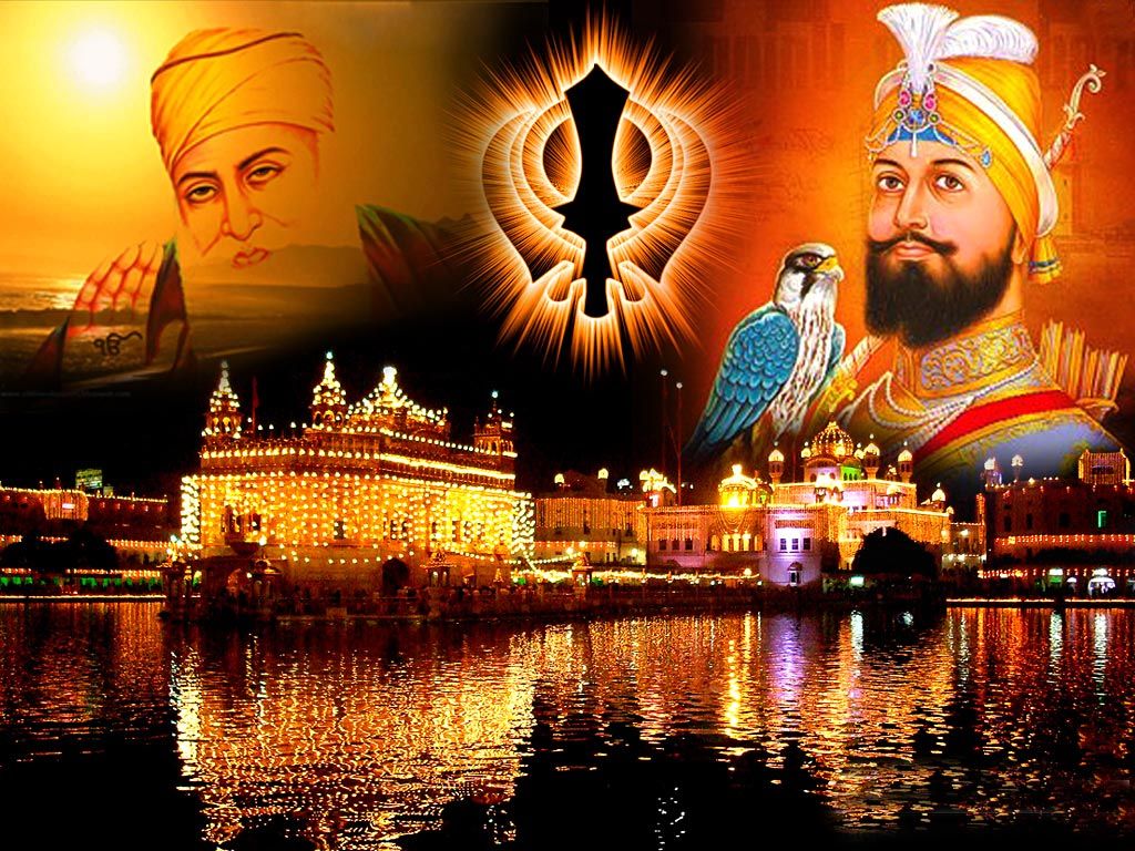 Golden Temple Guru Nanak - HD Wallpaper 