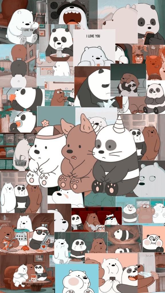 We Bare Bears Lockscreen Hd - HD Wallpaper 