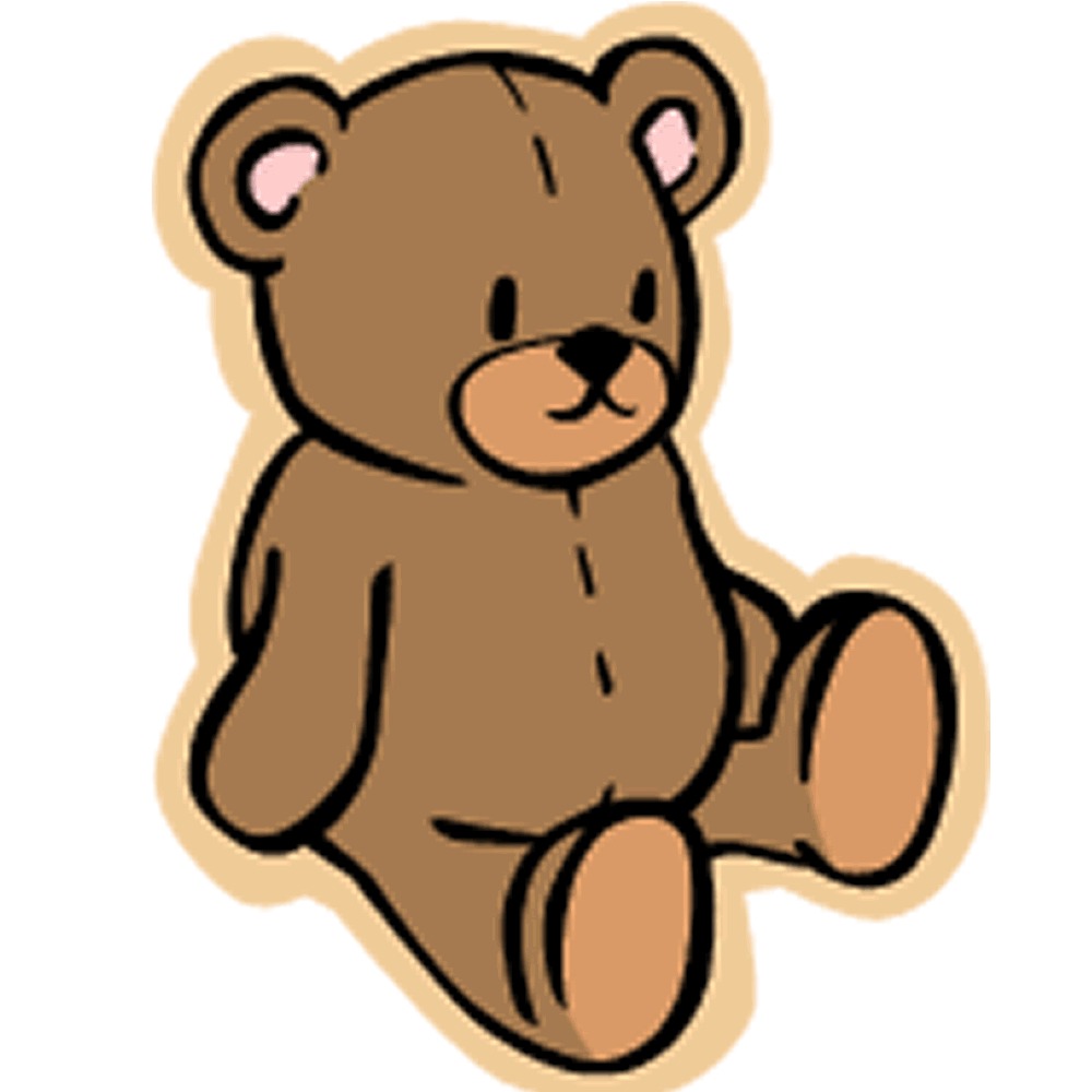 Teddy Bear Graphic - Stuffed Animal Bear Cartoon - HD Wallpaper 