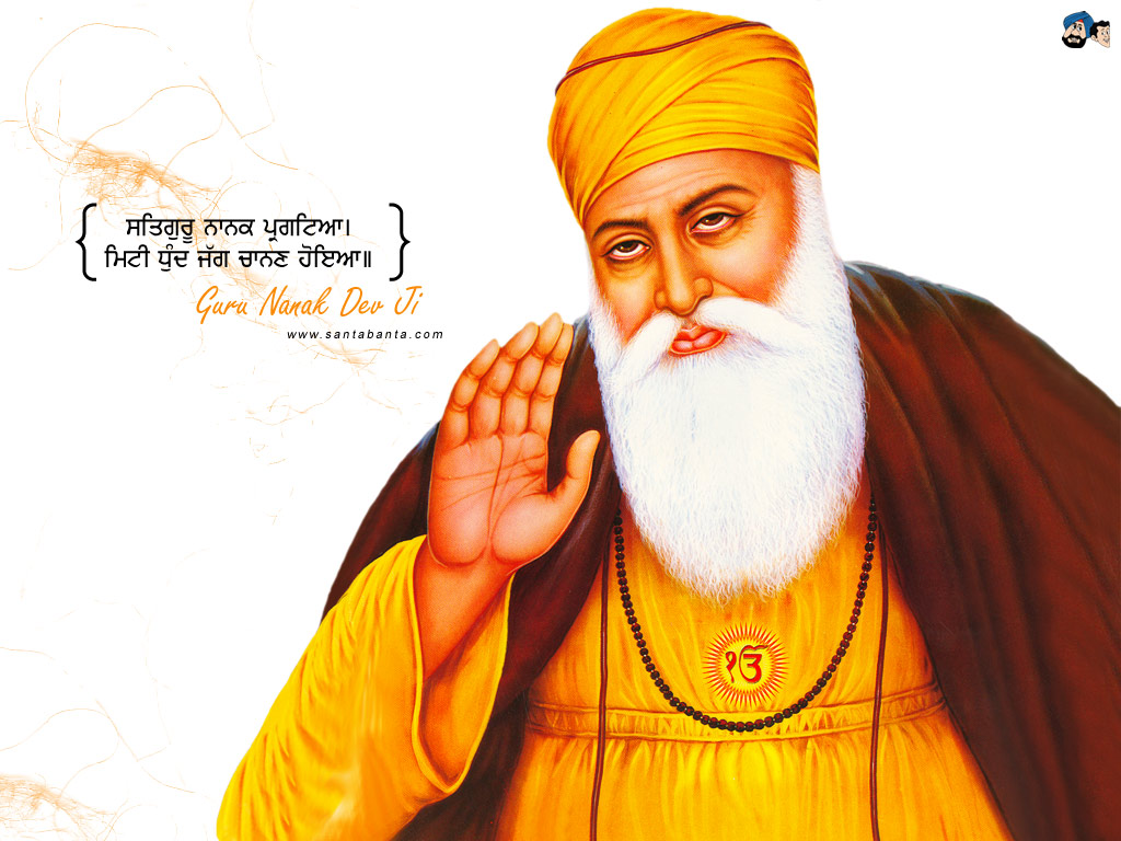 Guru Nanak Dev Ji - HD Wallpaper 