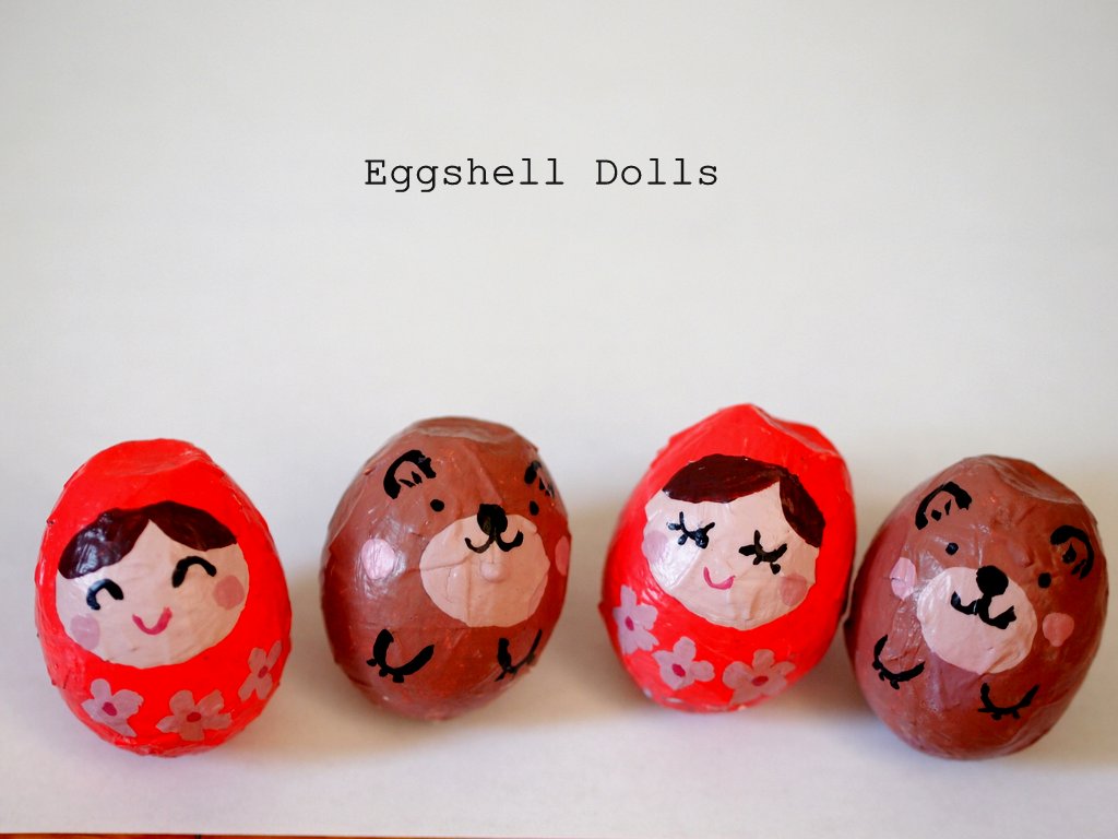 How To Make Dolls Using Eggshells - Boneka Dari Cangkang Telur - HD Wallpaper 