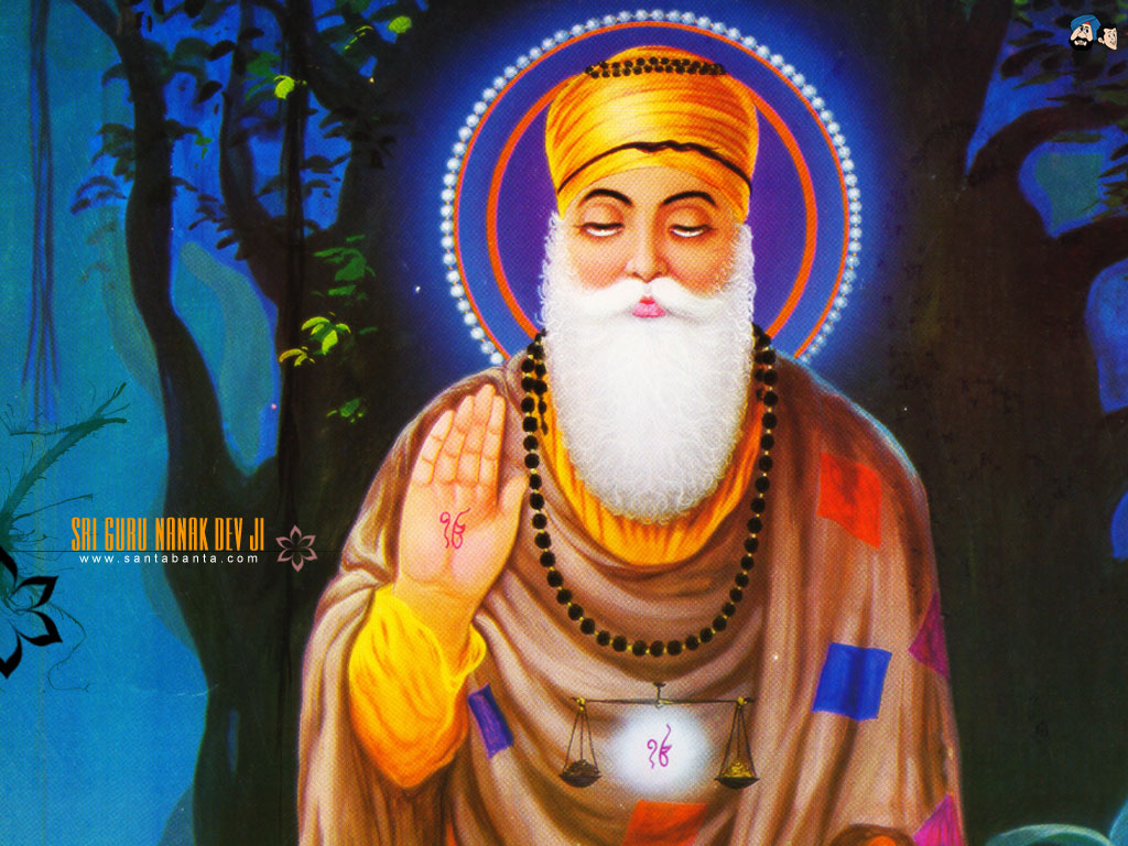 Guru Nanak Dev Ji Hukum Rajai Chalna Nanak Likhya Naal 1024x768 Wallpaper teahub.io