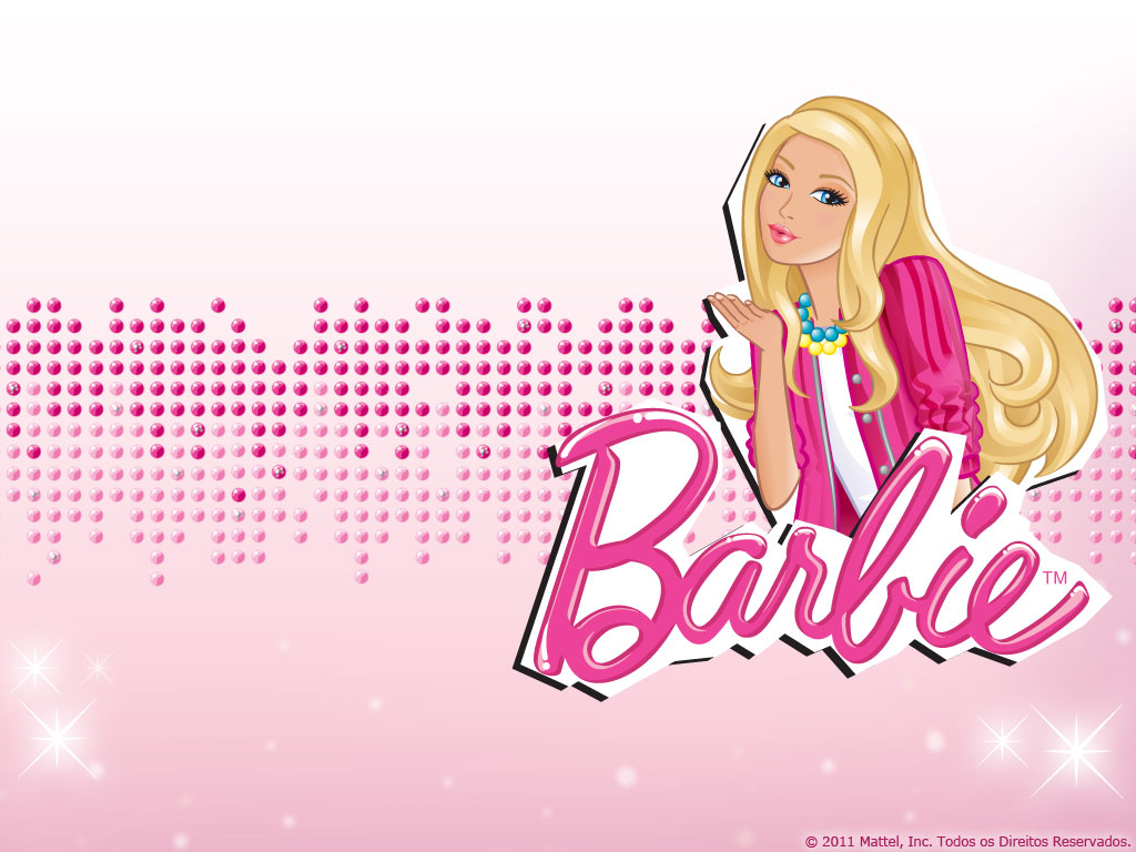 Barbie Wallpaper - Barbie Name Tag Template - 1024x768 Wallpaper 