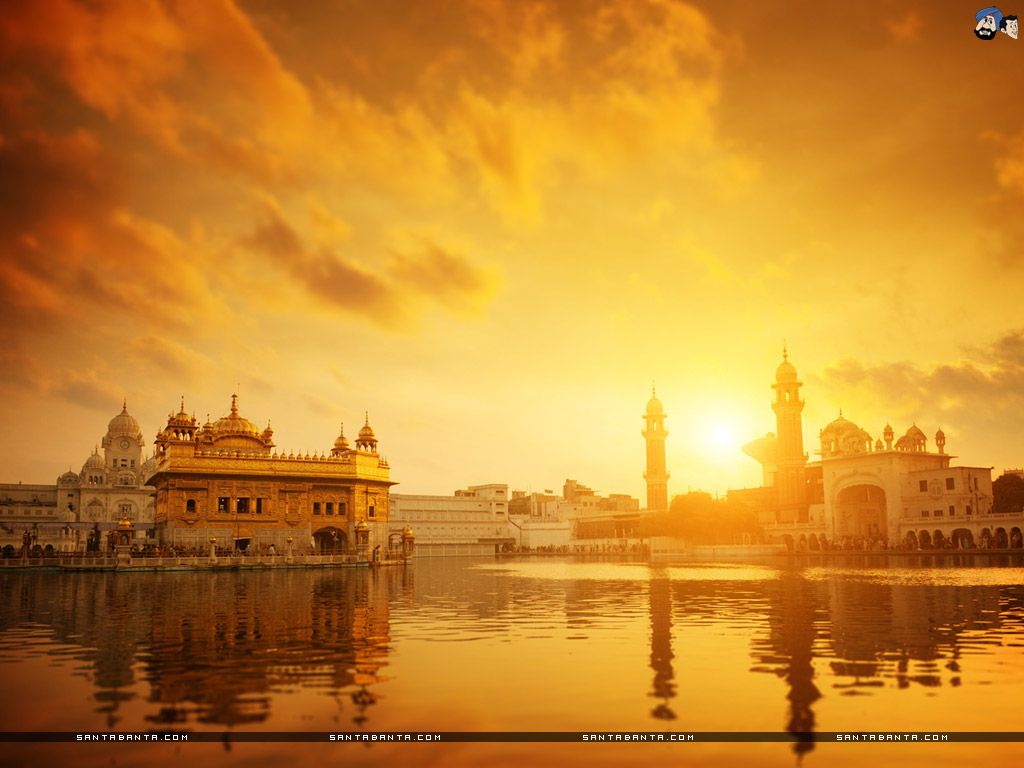Golden Temple - HD Wallpaper 