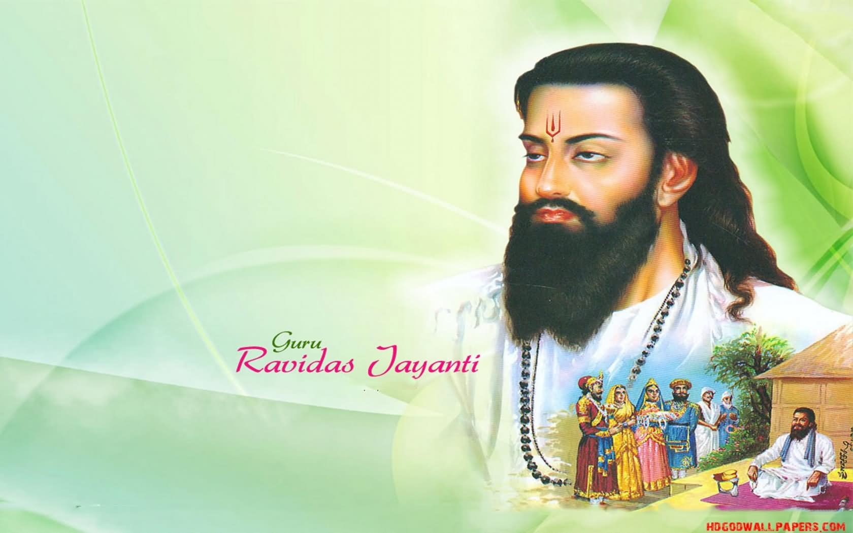 Guru Ravidas Jayanti Wishes Wallpaper - Sant Ravidas Jayanti 2018 -  1680x1050 Wallpaper 