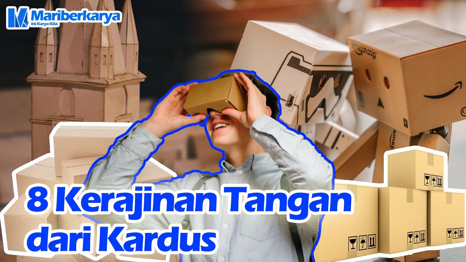 8 Kerajinan Tangan Dari Kardus Thumbnail - Amazon Bot - HD Wallpaper 
