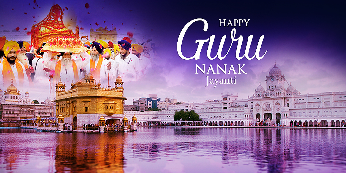 Happy Guru Nanak Jayanti - HD Wallpaper 