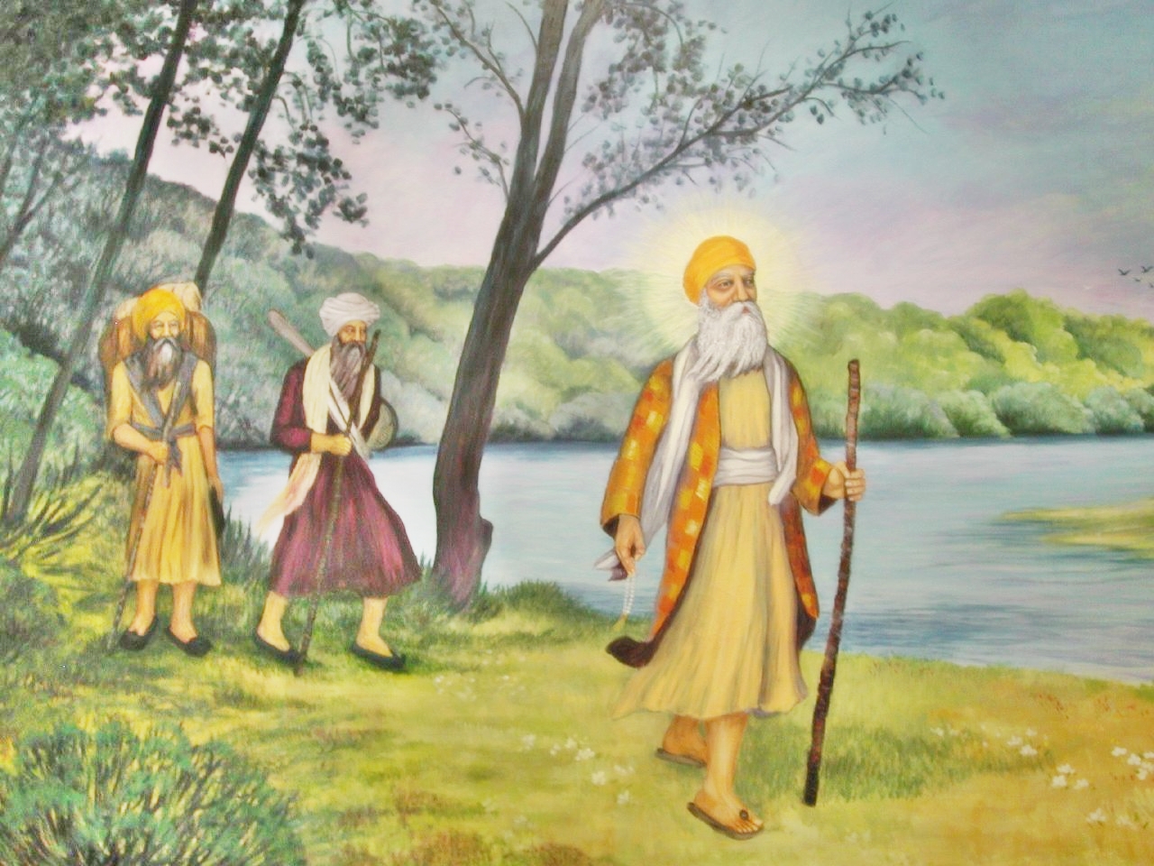 Http - //2 - Bp - Blogspot - Com/ Ldawgwwm Pcesfjrv0/s1600/guru - Guru Nanak Bhai Mardana - HD Wallpaper 