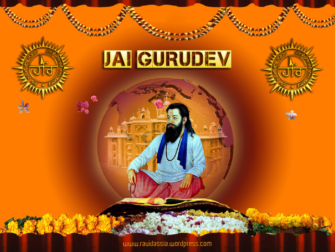 Guru Ravidass Ji - HD Wallpaper 
