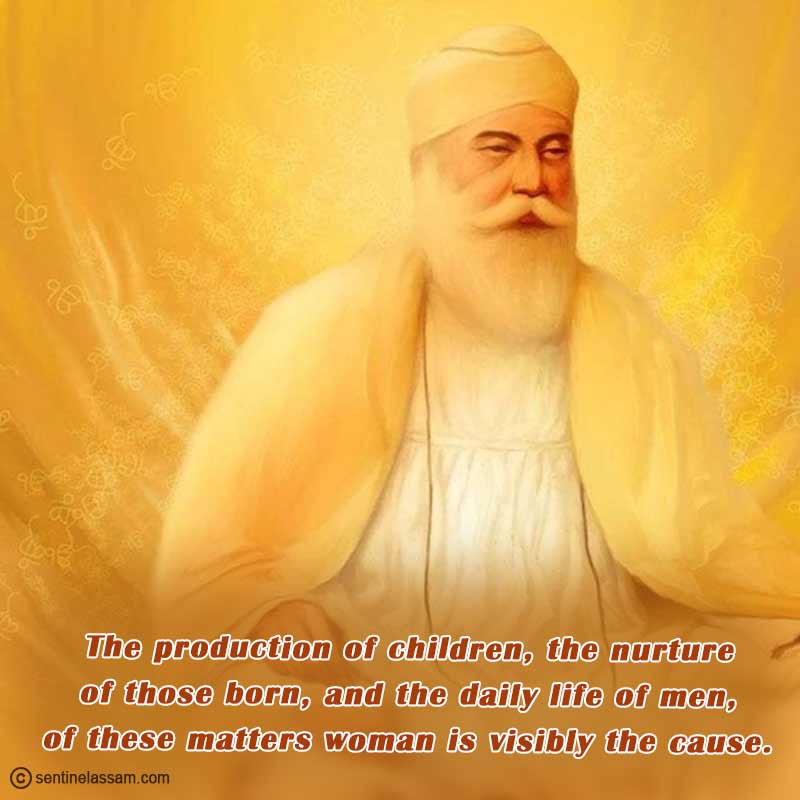 Guru Nanak Dev Ji Quotes Image14 - Guru Nanak Jayanti Creative Ads - HD Wallpaper 