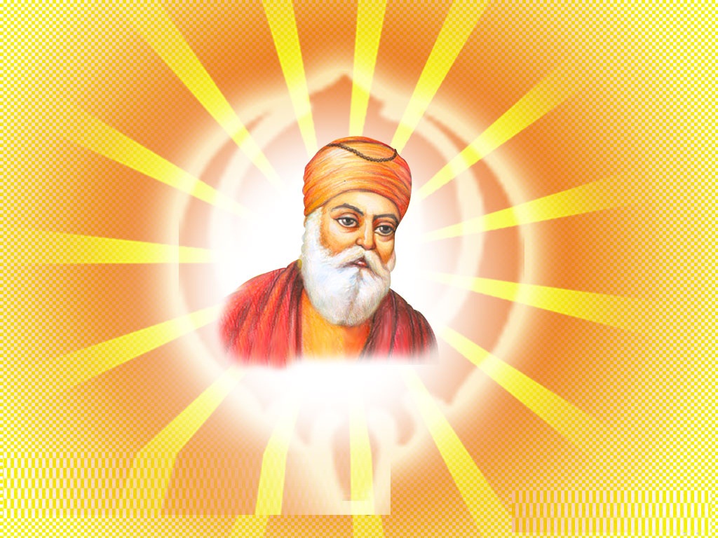 Gurpurab 2015 Celebrations In India - Guru Nanak Jayanti Wishes Quote - HD Wallpaper 