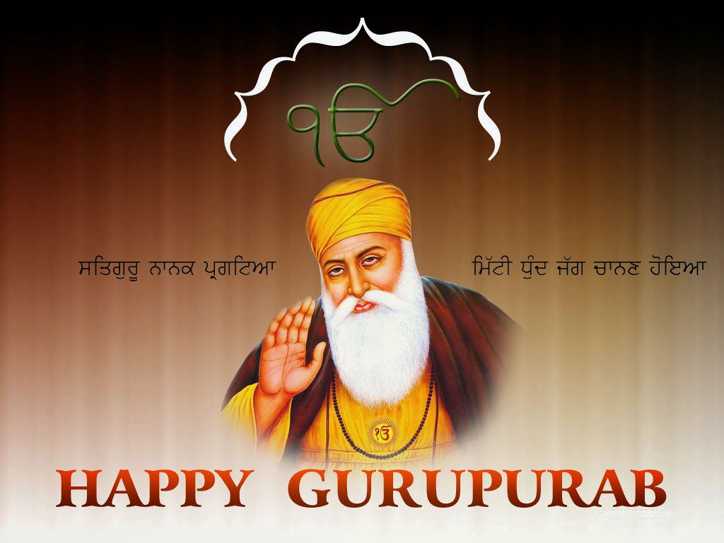 1003 Gurpurab Wallpaper - Gurpurab Guru Nanak Dev Ji - HD Wallpaper 