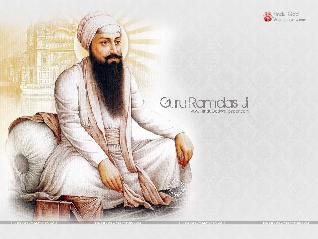 Guru Ramdas Ji - Guru Ram Das Ji Parkash Purab - HD Wallpaper 