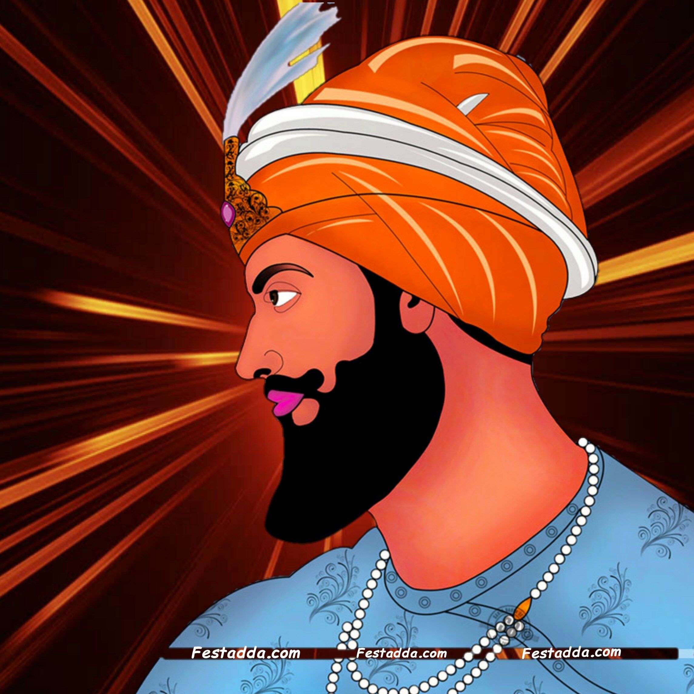Whatsapp Guru Gobind Singh Ji - HD Wallpaper 