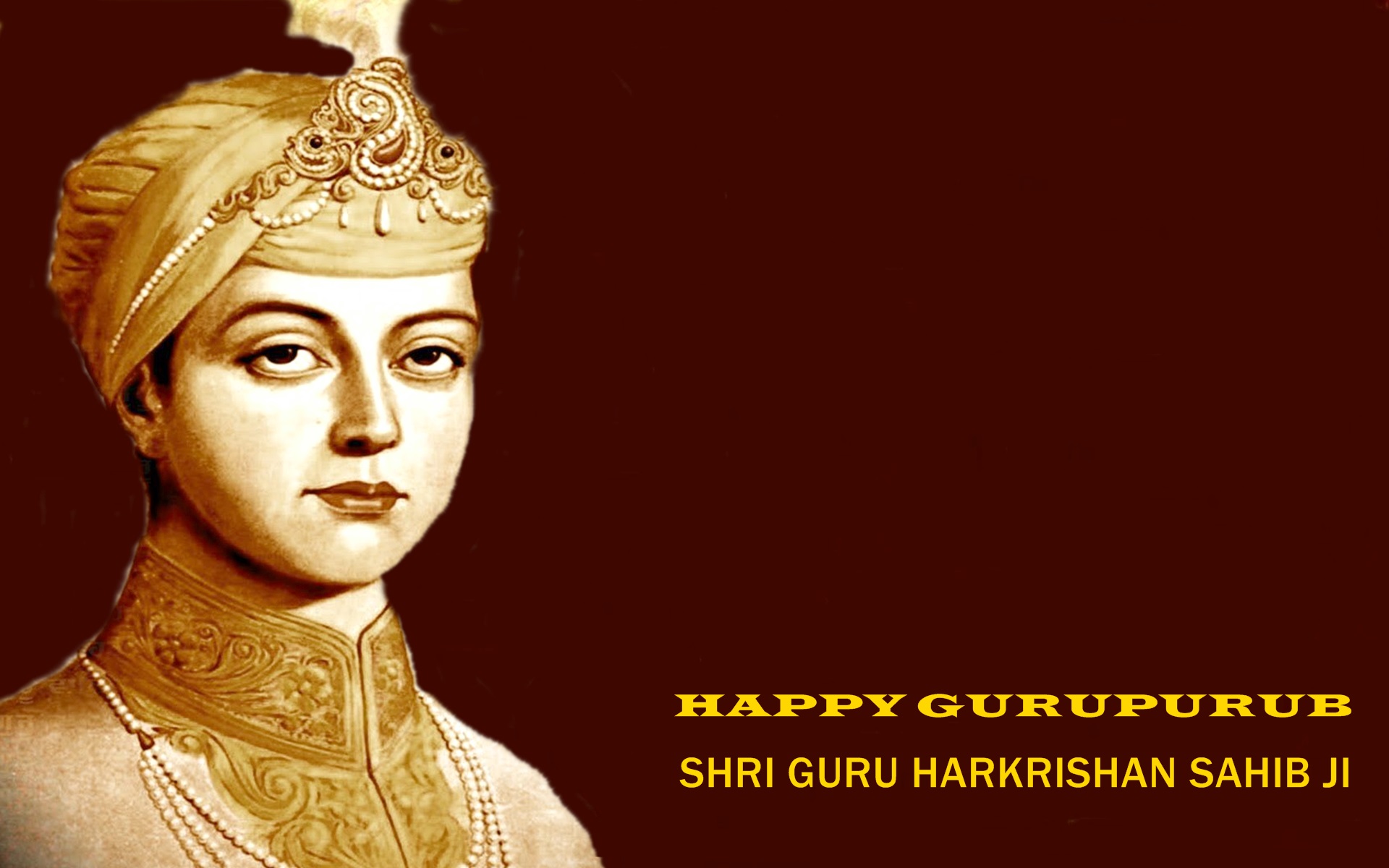 Guru Harkrishan Sahib Ji Hd - HD Wallpaper 
