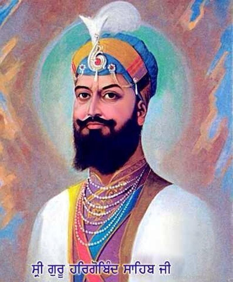 Sri Guru Hargobind Ji - HD Wallpaper 